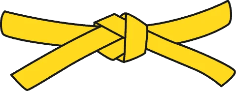 Karate Yellow Belt.svg Karate Yellow Belt.svg