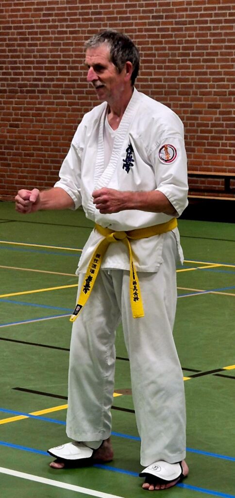 Gerard een echte karateka, en dat lees je bij Enso-Dojo